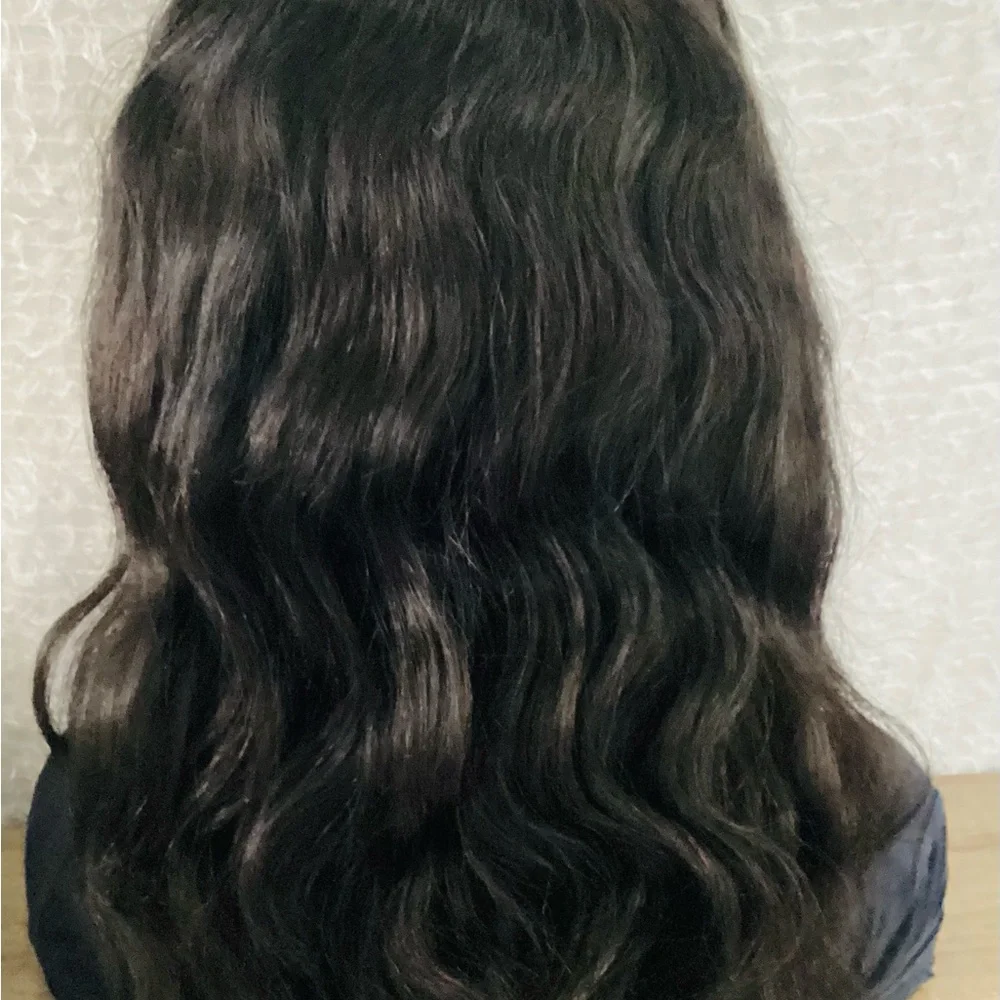 Lace Front Wig Human Natural Hair Women Wig - Picture 5 of 7